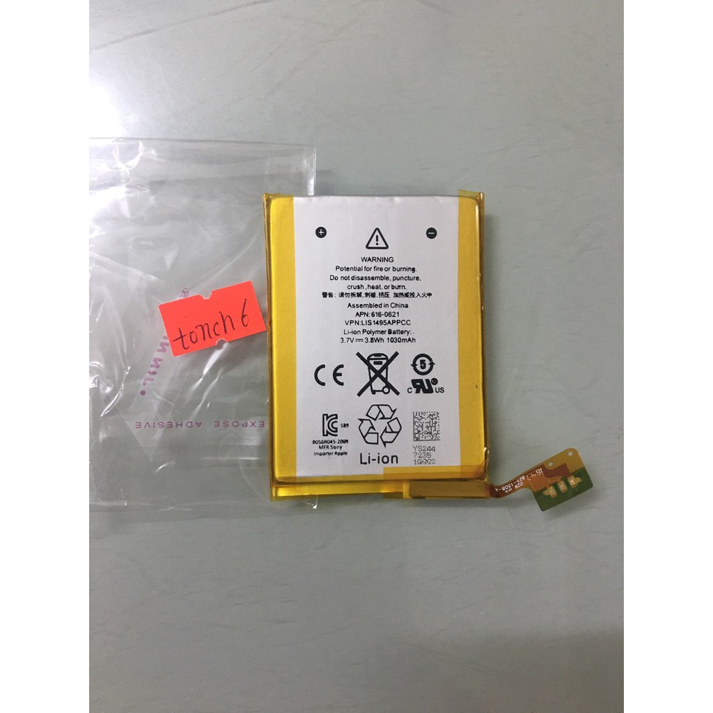 Thay Pin IPod TOUCH GEN 6, TOUCH GEN6 CHÍNH HÃNG | Shopee Việt Nam