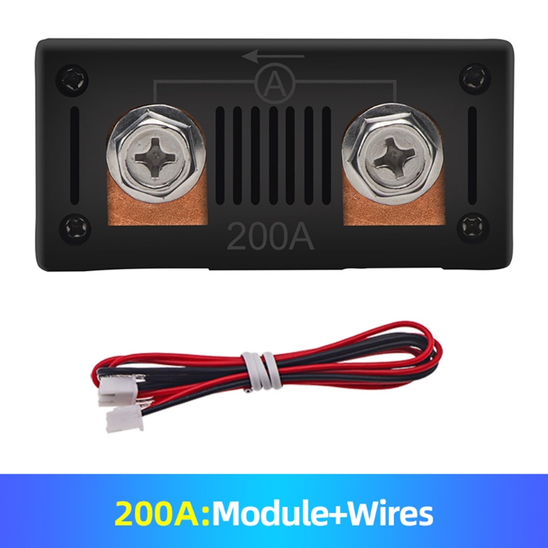 POP cho DC 0-300V 0-300A Màn hình LCD Kỹ thuật số Điện áp dòng điện Đồng hồ đo năng lượng Công suất Công suất Watt Meter Ampe kế Voltmete