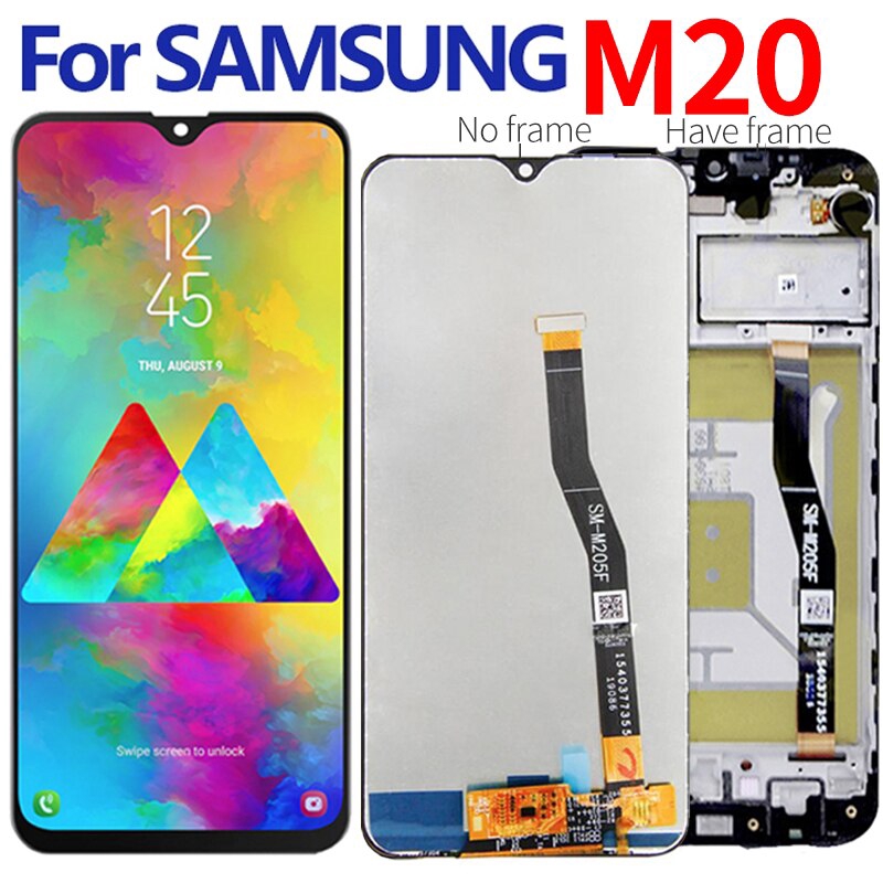 Màn Hình LCD Cảm Ứng 6.3 '' Thay Thế Cho Samsung Galaxy M20 M205 M205F ...
