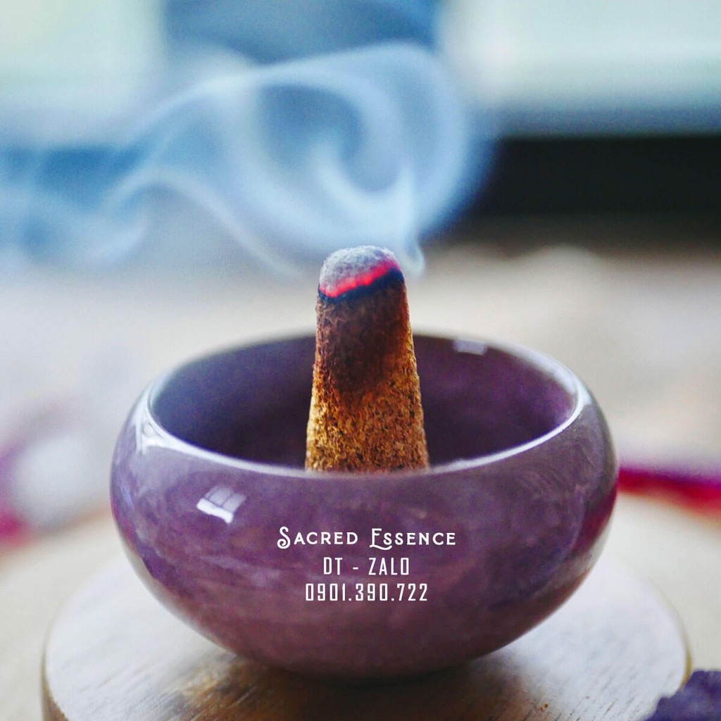 Nhang Nụ Palo Santo Ecuador 100% Nguyên Chất | Tự Cháy Hoàn Toàn Không Cần Châm Lại | Sacred Essence