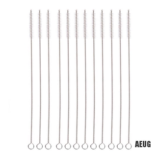 1 Cọ Vệ Sinh Ống Hút 17cm Bằng Thép Không Gỉ Có Thể Tái Sử Dụng Nhiều Lần