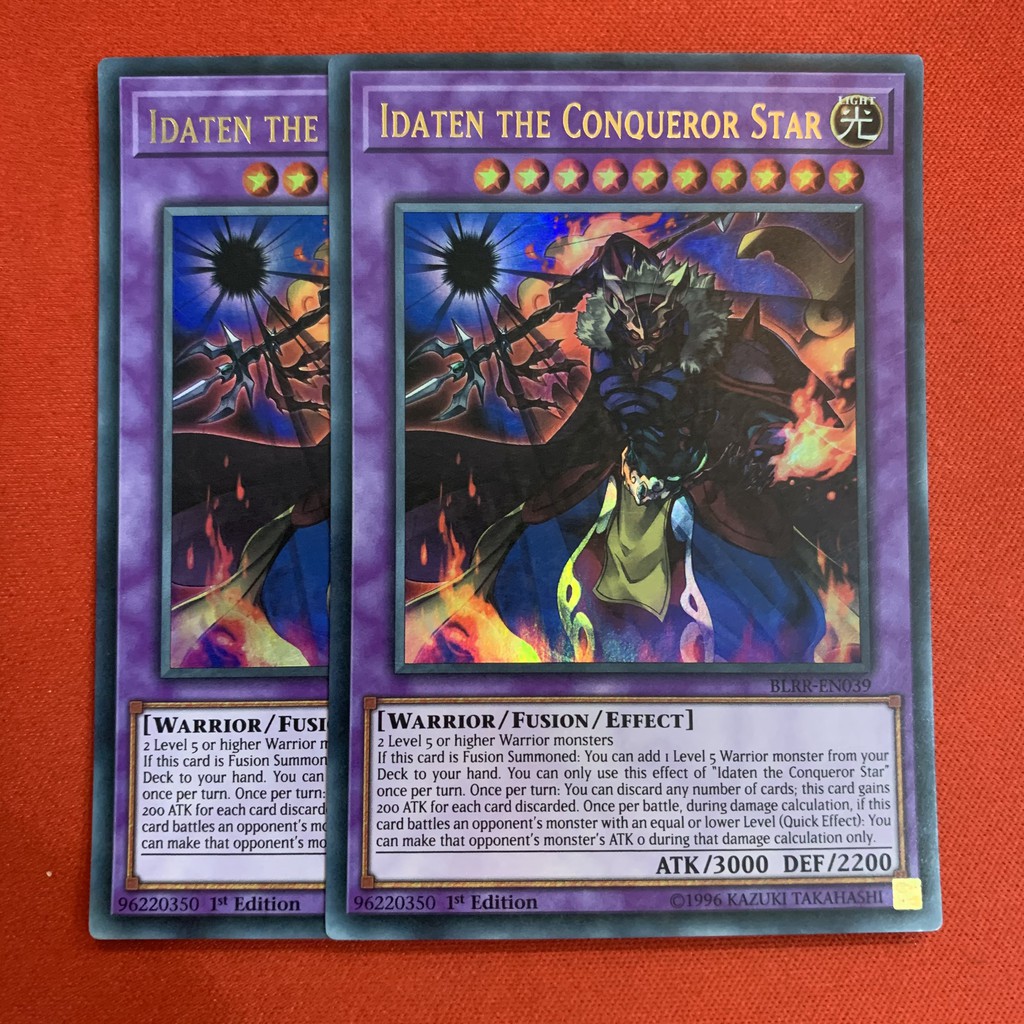 Th Bi Yugioh Chnh Hng] Idaten the Conqueror Star | Shopee Vit Nam