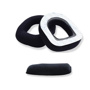 BTM Miếng đệm tai nghe thoải mái cho chùm đầu cho tai nghe A10 Bịt tai Memory Foam Covers Headbands Đệm
