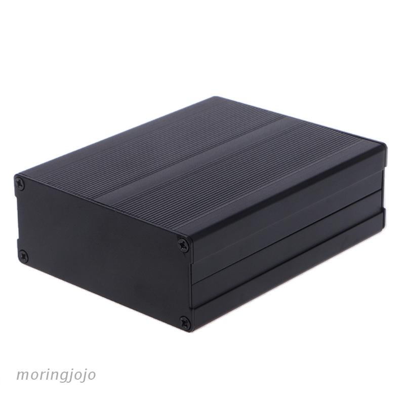 Hộp nhôm đen DIY cho linh kiện điện tử, kích thước 120x97x40mm