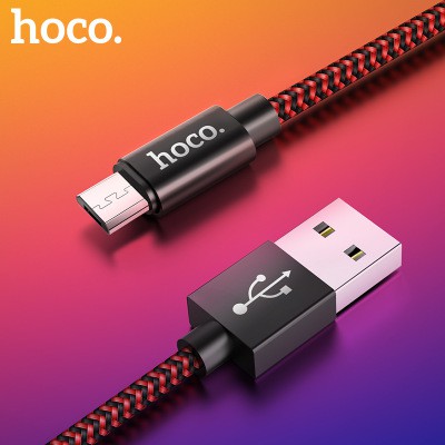 Cáp Sạc Nhanh MICRO USB Hoco X14 MAX Cho Android Dây Dù 1M Chống Đứt - BH 3 tháng 1 đổi 1 (MÀU SẮC NGẪU NHIÊN)