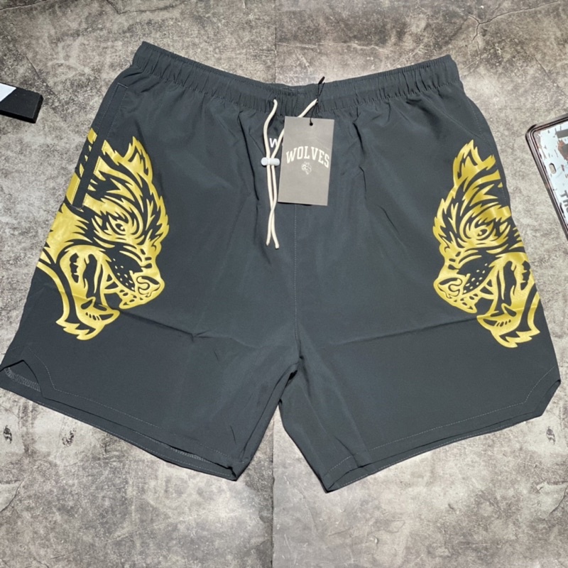 Quần Short Tập Gym,Chạy Bộ Sói Cao Cấp,Chất Gió Co Giãn