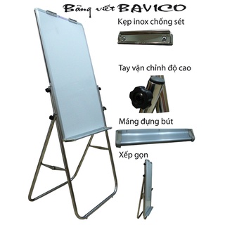Bảng Flipchart A1 chân inox kích thước 120x80