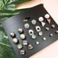 Set 12 Đôi Khuyên Tai, bông tai,khuyên đeo tai,bộ khuyên tai Hàn Quốc Đẹp