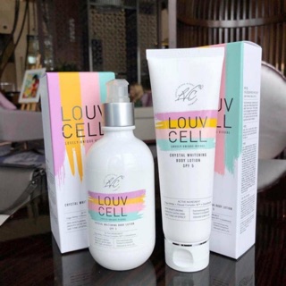 SỮA DƯỠNG THỂ KÍCH TRẮNG NÂNG TONE LOUV CELL CRYSTAL WHITENING BODY LOTION SPF 5