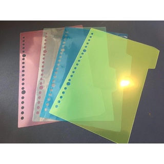 [DIY] Set 4/5 tờ tab phân trang, ngăn trang sổ còng, lò xo - dụng cụ tự làm sổ học tập, planner - Tự chọn nhiều màu 🐻🌸🌸
