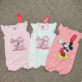 Sét 3 body Muji xuất Nhật siêu xinh cho bé gái 3m-24m | Minizon Kids