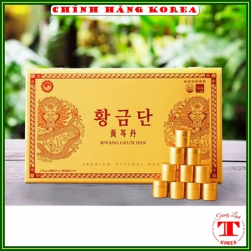 An cung ngưu hoàng hoàn Hwang Geum Dan thượng hạng, hộp 60 viên - tranglinh