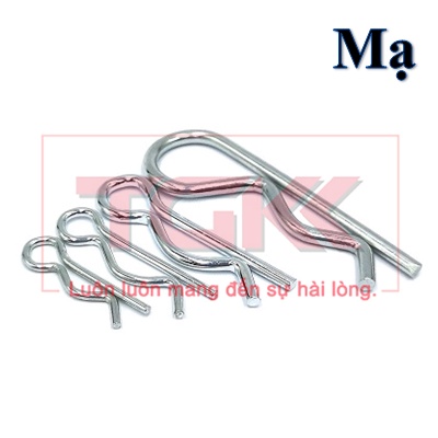 Chốt chẻ chữ R,B mạ kẽm D1-D2.5 | Shopee Việt Nam