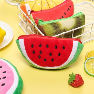 GUSTAVA Trái Cây Túi Đựng Tiền Xu Bé Gái Trẻ Em Dễ Thương Ví Tiền Xu Tai Nghe Túi Bảo Quản Túi Đựng Tiền Túi Ví