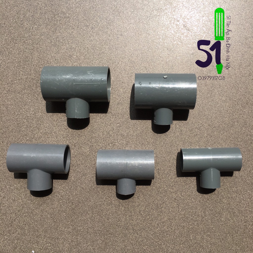 Ba chạc | Tê thu 42-34, 42-27, 42-21, 34-27, 34-21, 27-21 ống nhựa PVC ...