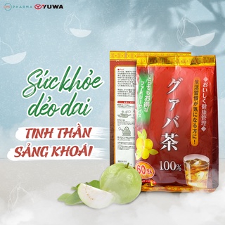 Trà Lá Ổi Yuwa 100% Lá Ổi Guava Tea Thanh Nhiệt Giảm Cân, Ổn Định Huyết Áp, Tăng Sức Đề Kháng