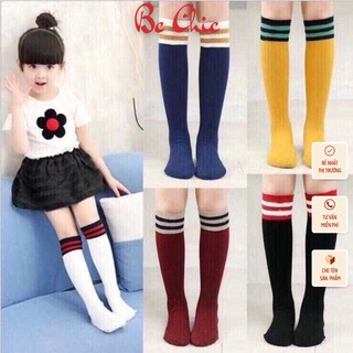 [HOT] Combo 2 đôi tất đùi gối tất nhún đa năng siêu xinh cho bé 4 -7,8 tuổi   BC_CHIC LINGERIE