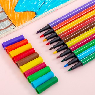 Hộp Bút Hình Chim 12 Màu Vẽ Tranh Graffiti Có Thể Lau Được Nguồn Hàng Buôn Sỉ - Thỏ Hồng VPP