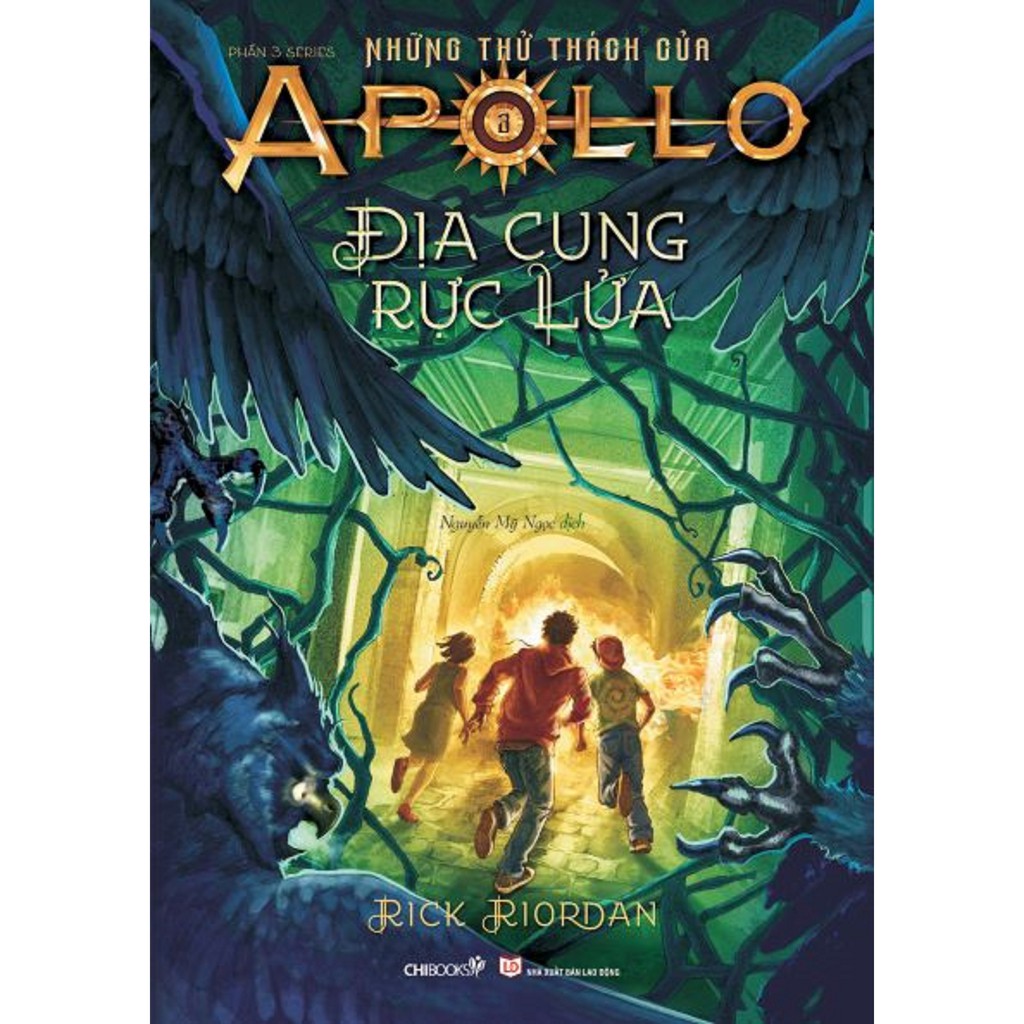 Sách: Địa cung rựa lửa(Phần 3 bộ Những thử thách của Apollo)