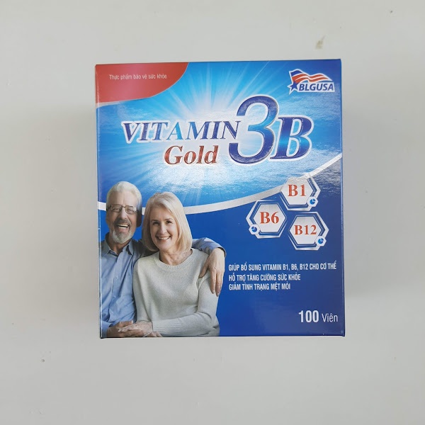 VITAMIN 3B GOLD Giúp bồi bổ cơ thể ,bổ sung vitamin nhóm B Shopee