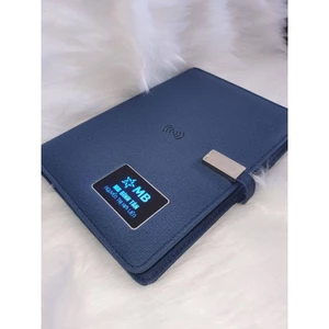 Sổ tay đa năng tích hợp pin 8000mAh - Sạc không dây - quà tặng cao cấp