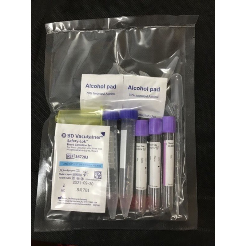 Bộ kit PRP có ống áp lực âm - chất hoạt hóa