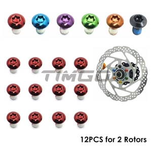 Bộ 12 Ốc Vít M5x10mm 6 Màu Cho Xe Đạp Leo Núi