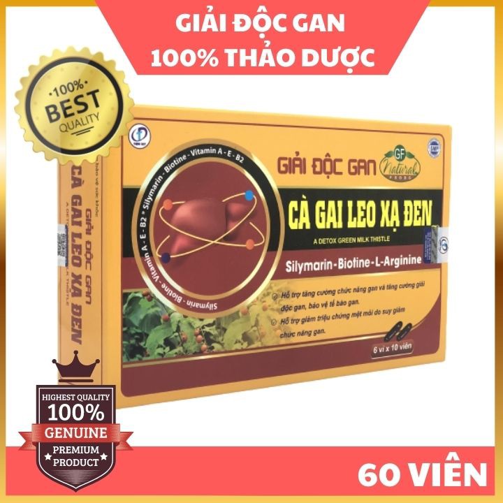 Các bước sử dụng giải độc gan Cà gai leo xạ đen?
