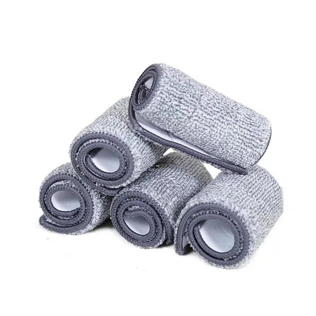 [COMBO 10]Miếng Thay Thế Cây Lau Nhà Tự Vắt (13x32 Cm) Miếng Vải Lau Nhà Thay Thế Cây Lau Nhà,  Bông Lau Nhà Hình Chữ Nh