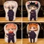 YB2 Jujutsu Kaisen Gối Sang Trọng Đồ Chơi Anime Hình Gojo Itadori Megumi Nobara Nhồi Bông Búp Bê Đệm Trang Trí Nhà Quà Tặng