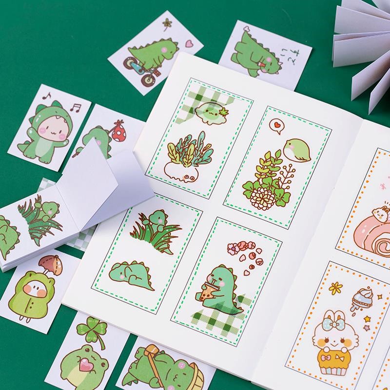 Sticker cute dán sổ anime set 50 nhãn dán HD37-K53 trang trí sổ DIY Bullet Journal Album Quạt Điện thoại Laptop