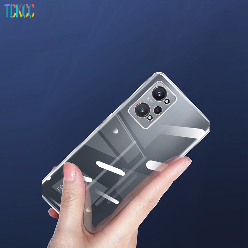 Ốp Điện Thoại TPU Dẻo Trong Suốt Siêu Mỏng Cho Realme Q5 Pro Q3S Q3T Q3i Q2i V25 V15 V13 V11 V5 V3