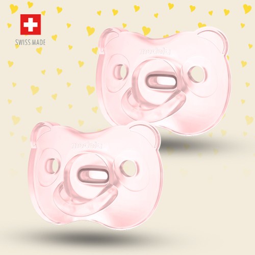 Ảnh Ty ngậm | Medela Baby Pacifier Soft Silicon 6 - 18 tháng, Có hộp đựng tiệt trùng, Silicone mềm, Không chứa BPA 4