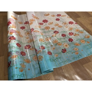 Giấy decan dán kính nhà mẫu hình hoa T036 che nắng giảm nhiệt, làm mờ kính