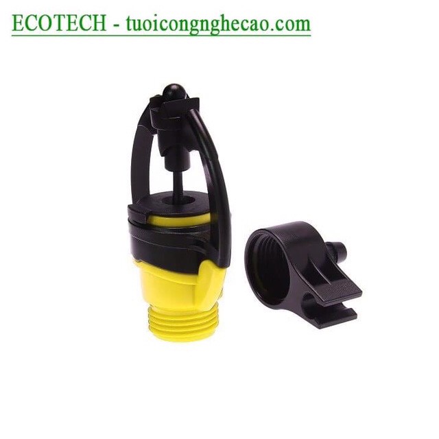 Béc tưới cây, Phun mưa béc tưới 360 độ bù áp SD9000 35-55-95l/h cao cấp bán kính to nhỏ điều chỉnh được
