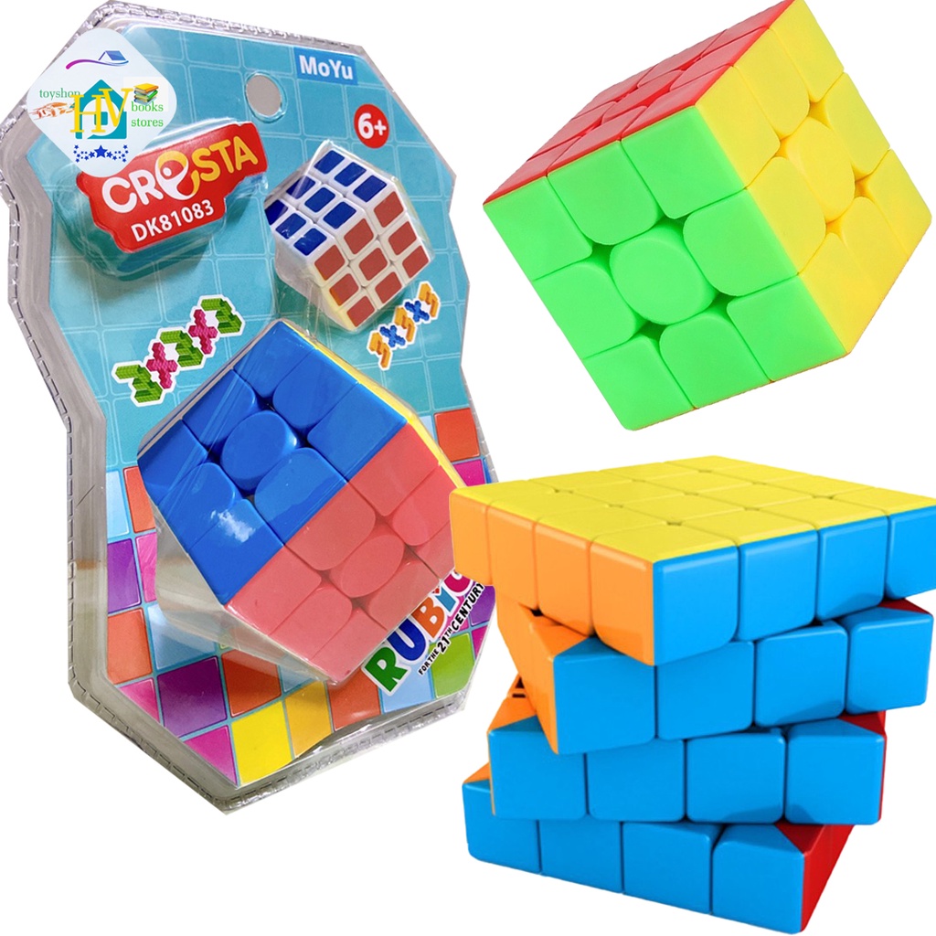[Mã BMLTB35 giảm đến 35K đơn 99K] Rubik 2x2, 3x3, 4x4,5X5 Cresta , Moyu- DUKA Có Bảng Hướng Dẫn Tiếng Việt (Bản cao cấp)