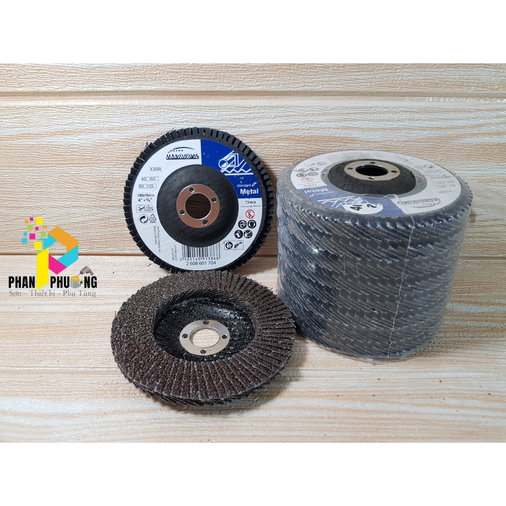 [SET 5 MIẾNG ] BÁNH NHÁM XẾP 100* 16mm HANDSOME (VIỆT NAM CHẤT LƯỢNG CAO)