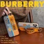 Ốp điện thoại trang trí logo Burberry kèm dây đeo iPhone 15promax 14promax 13ProMax 13 13pro 11ProMax 11 12 12pro 12ProMax