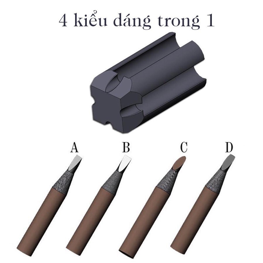 Khuôn Gọt Đầu Chì Kẻ Mày Siêu Hot | Dụng Cụ Phun Xăm