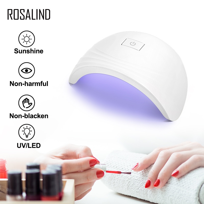 Ảnh Đèn móng tay ROSALIND18 Bóng đèn LED 36W UV / LED để khoe ngón tay quyến rũ 2