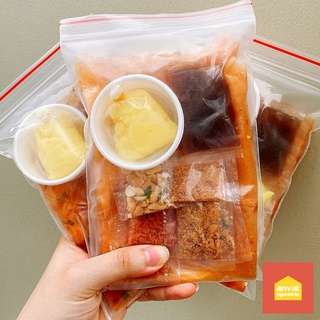 Bánh tráng dẻo tôm chấm sốt bơ me - Bánh tráng me bơ Tây Ninh siêu hot, ngon rẻ tiện lợi