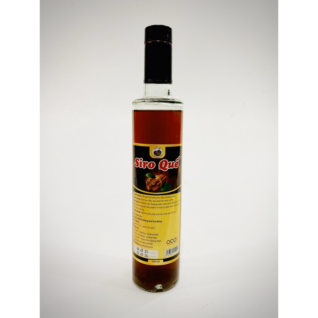 Ảnh Siro Quế 500ml - Hương Quế Trà Bồng 2