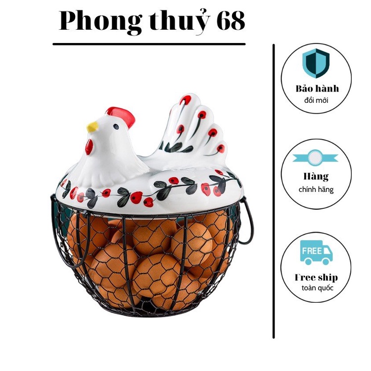 Rổ trứng gà,giỏ đựng trứng hình con gà dễ thương xinh xắn | Shopee Việt Nam