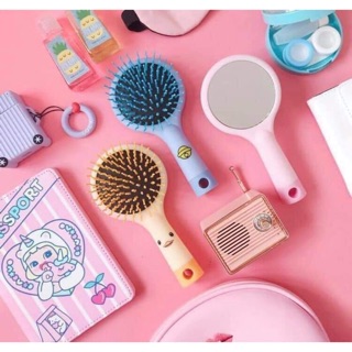 Lược 2in1 kèm gương siêu xinh
