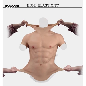 Bods Body suits cao cấp 6 múi silicone cosplay
