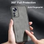Dành Cho Xiaomi 12 / 12 Pro Cao Cấp Kinh Doanh Retro Da Cao Su Mềm TPU Ốp Lưng