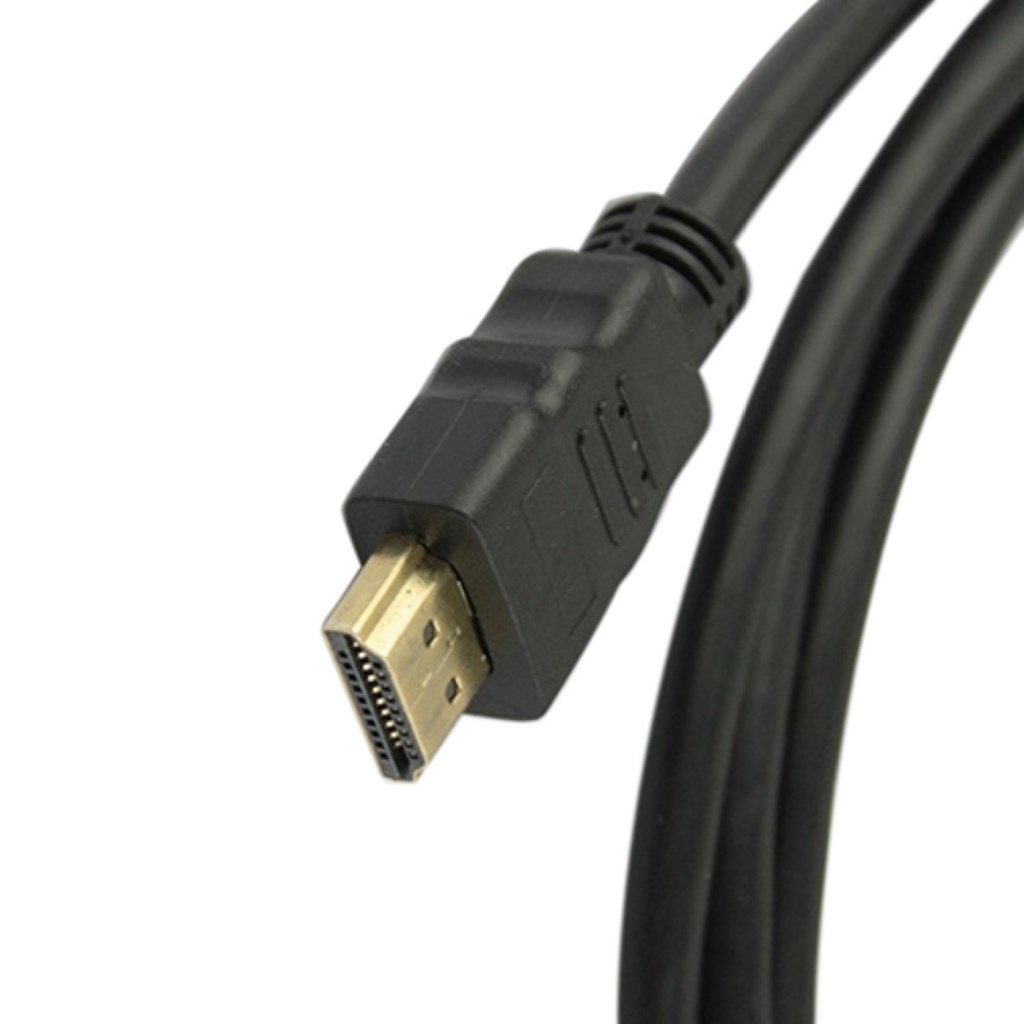 GA HDMI Vàng Nam Để VGA HD-15 Nam Cáp, HDMI-VGA 1080P Bộ Chuyển Đổi Hdmi Đực Sang Vga15Pin Chuẩn Mạ Vàng M/M Có Dây 1.8M