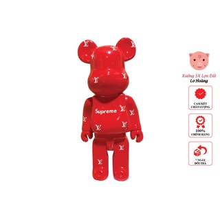 Bearbrick Figur Louis Vuitton x Supreme 400% in Niedersachsen - Laatzen