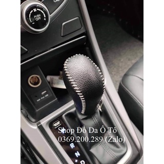 [Free ship] Bao da bọc cần số Hyundai Sonata số tự động, da bò nhiều mầu sắc, hàng việt chất lượng bảo hành 12 tháng