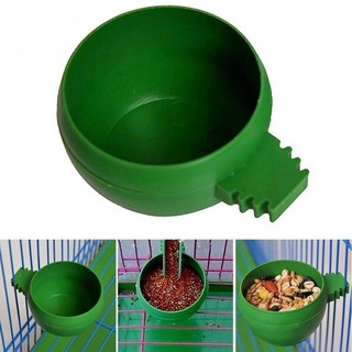 3 Cốc Uống / Muỗng Ăn Chim Nhựa Cho Chim Ăn Cốc Bồ Câu Bát Tưới Nước Đồ Cho Ăn